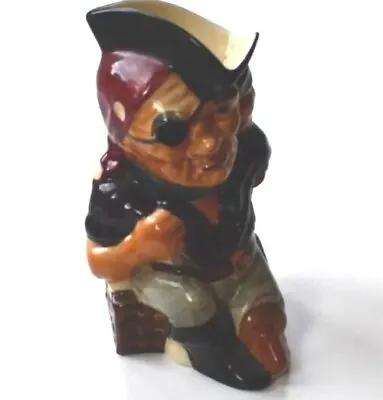 Buy Shorter And Sons Pottery Figure Figurine Character Jug Long John Silver 14cm Tal • 7.25£