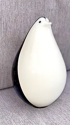 Buy Murano Style 6  Glass Emperor Penguin Ornament Figurine Bird Paperweight • 22.49£