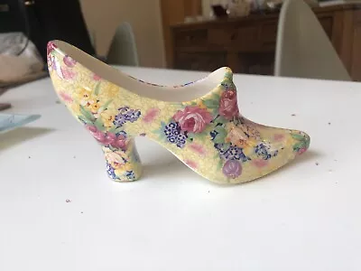 Buy Pretty Royal Winton Decorative China Shoe • 9.10£