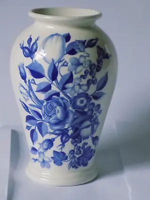 Buy Vintage Portmeirion Harvest Blue  Vase. By Argharad Menna  MADE IN ENGLAND • 15£