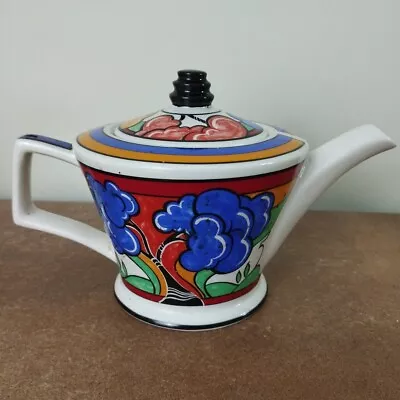 Buy Vintage, Sadler Art Deco 'Claris Cliff' Inspired Teapot, 1.25 Pints • 14.95£
