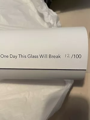 Buy RARE ORIGINAL MINT Cornelia Parker, One Day This Glass Will Break, 12/100 Print, • 380£