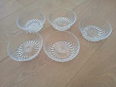 Buy 5 X Cut Glass Serving Dishes • 8£