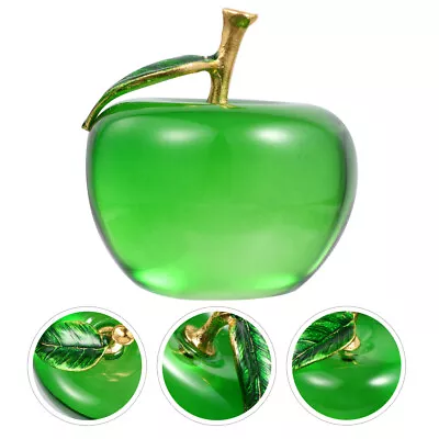 Buy  Crystal Apple Office Figurine Glazed Decoration Ornaments For Gifts • 11.99£