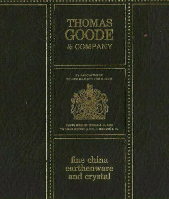 Buy  1960s Thomas Cooke & Company Catalog/Catalogue-English Bone China-Earthenware • 32.77£