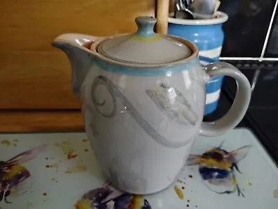 Buy Denby Pottery Coffee Tea Pot Peasant Ware Vintage Retro 1960s Stoneware • 14.95£