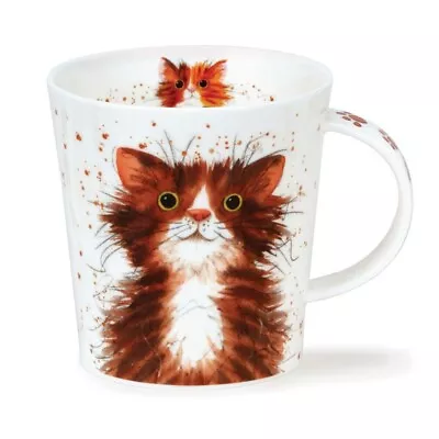 Buy Dunoon Cup Catter Splatter Tabby Cat Lomond 0,32 L • 21.56£