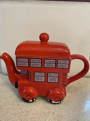 Buy Price Kensington Vintage Pottery Bus  Teapot. Made In England. • 59£