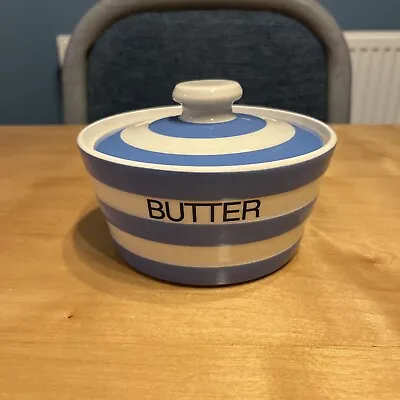 Buy T G Green Cornishware Butter Dish Special Edition 2003 • 49.99£