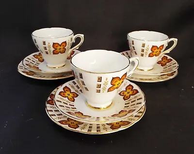 Buy Vintage Retro Royal Sutherland Bone China Part Tea Set - 9 Pieces • 16.99£