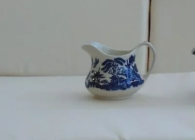 Buy Old Willow Pattern Ironstone Creamer By English Ironstone Tableware Ltd 1973/94  • 4.95£