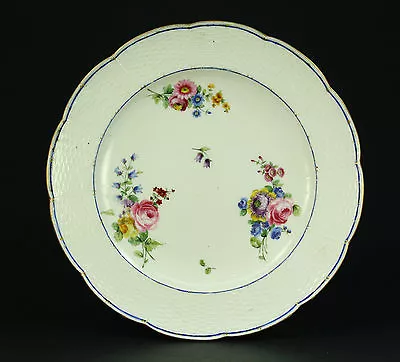 Buy * 1777 Authentic SEVRES Soft Paste Porcelain 9.25  Plate, Signed #11 • 438.04£