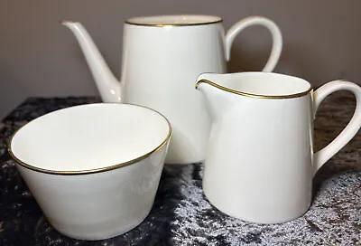 Buy Royal Tuscan Fine Bone English China Teapot Milk Jug & Sugar Bowl Sovereign • 20£