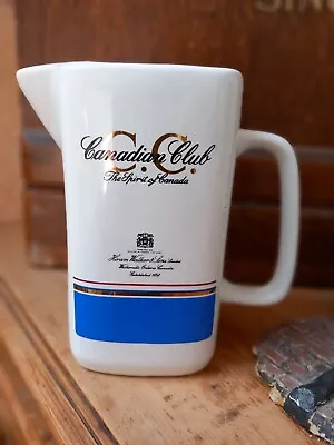 Buy Canadian Club Advertising Whisky Jug Seton Pottery Excellent Condition  • 7£