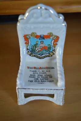 Buy Crested China - The Old Arm Chair - Coat Of Arms For    Invergordon  • 2.99£