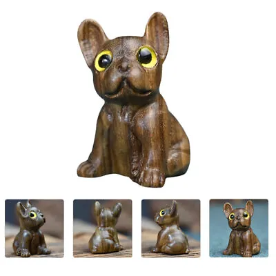 Buy Dog Ornaments Miniature Dog Collectibles Miniature Dog Model Statuette Child • 9.62£