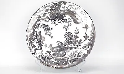 Buy Royal Crown Derby Charger Plate 22ct Aves Platinum 35cm Round Platter Bone China • 164.99£