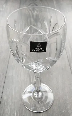 Buy Royal Doulton 'Daily Mail' Cut Crystal Wine Glass. • 4.99£