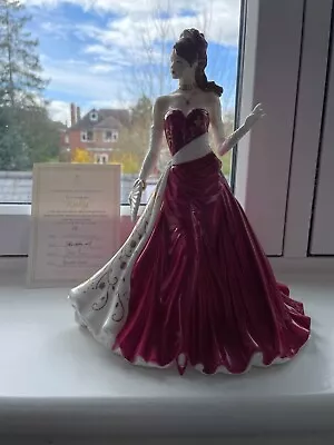 Buy Royal Worcester Ruby Figurine Ltd Edition Compton And Woodhouse Cw769 • 140£
