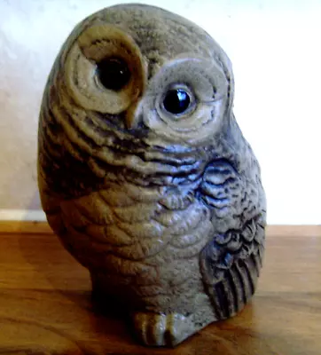 Buy Poole Pottery Stoneware Owl Figurine • 11.99£