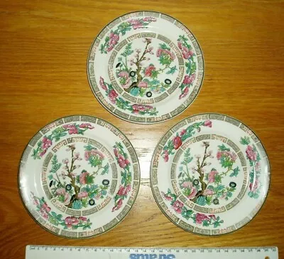 Buy 3x Piece Set Maddock Indian Tree Plates Fine Bone China 5 3/4in 5.75  15cm • 6.50£