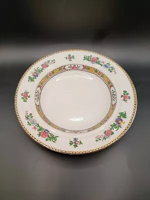 Buy Booths Silicon China England Painted Plate. Floral. 8 . • 17.08£