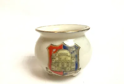 Buy Vintage Antique Crested China Devizes Pot The Foley China England • 12.90£