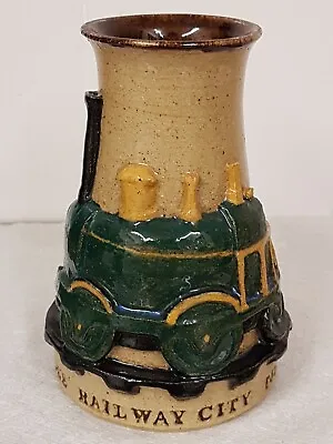 Buy Rare Carlisle Railway Mug 1836-1986 Elizabeth Anderson Harbour Pottery Maryport • 40£