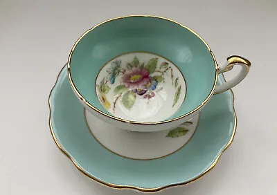 Buy EB Foley Bone China Cup And Saucer Signed By A. Taylor • 10£