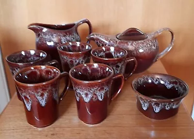 Buy 1970s Kernewek Cornish Pottery Tea/coffee Set • 5£
