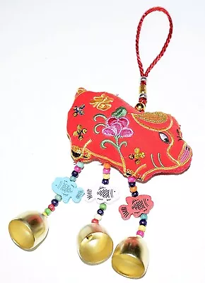 Buy Year Of The Pig Chinese Feng Shui Lucky Hanging Decoration Charm • 10.99£
