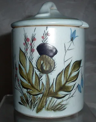 Buy Buchan Pottery Thistle Heather & Bluebell Pattern Lidded Sugar Bowl • 6.25£