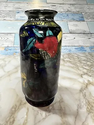 Buy Antique 1930s Rubens Ware Vase Pomegranate Hand Painted 6 Inch. Hancock & Sons • 70£