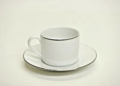 Buy Royal Worcester Classic Platinum 1998 - Tea Cup And Saucer - EXC Condition • 11.99£