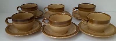 Buy T G Green Granville 6 Tea Cups & Saucers Vintage • 25£
