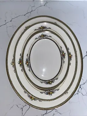 Buy George Jones & Sons English Fine China Crescent,  The Alhambra   3 Platters • 5.99£