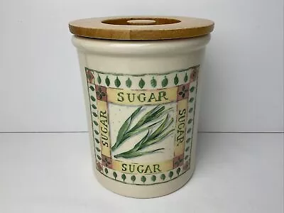 Buy Cloverleaf Antique Herbs Sugar Storage Jar Superb Condition • 12.99£