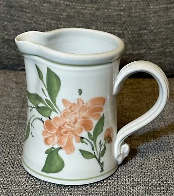 Buy Jonathan Chiswell Jones JCJ Studio Pottery Floral Ceramic Jug 1993-97 Era • 10£