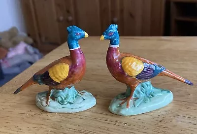 Buy Pair Of Beswick Pottery Pheasants, Pottery, Collectables, Ornaments, Decorative • 17.50£