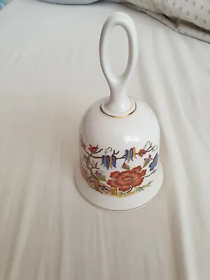 Buy VINTAGE SADLER CERAMIC BELL - FLORAL WILLOW TREE PATTERN - 6 INCHES (15cm) TALL  • 4.99£