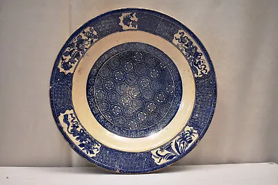 Buy Antique Transferware Stick Plate Dish Blue & White Ceramic English Pottery Decor • 73.92£