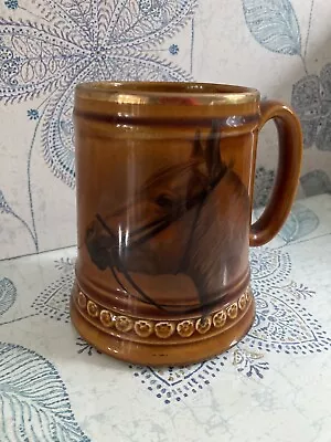 Buy Vintage Large Lord Nelson Pottery Horse Design Tankard Marked August 1970 • 9.06£