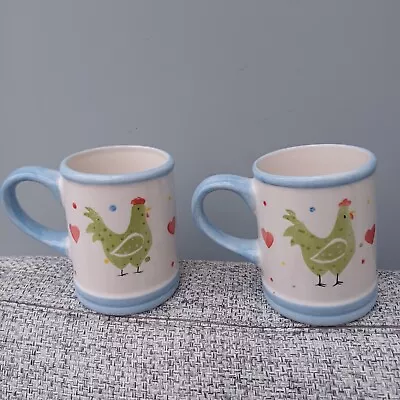 Buy Two Price & Kensington Chicken Design Cups Mugs Pottery • 5.99£