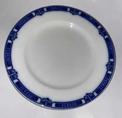 Buy J & G Meakin China Flow Blue W/Gold Dinner Plate • 113.58£