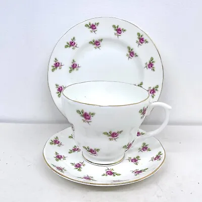 Buy Vintage Duchess Fine Bone China Teacup Trio Set - Elegant Collectible Tableware • 15.99£