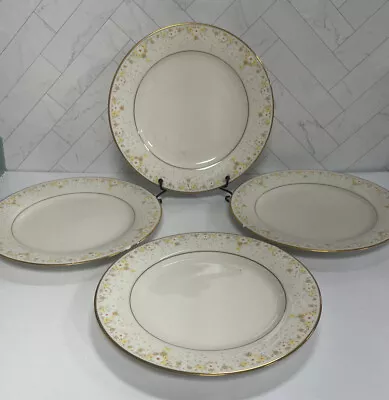 Buy Set Of 4 Noritake Ivory China Fragrance PATTERN Salad/Lunch Plates MADE IN JAPAN • 24.77£