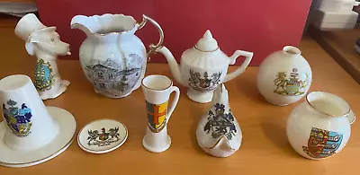 Buy Job Lot A ( 9 Items) Vintage Crested China • 8£