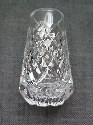 Buy Tyrone  Cut Crystal 10cm Tall CAPPAGH Vase - Ex Cond - Stamped • 3.99£
