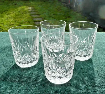 Buy Waterford Lismore Set 4 Rounded Base Whiskey, Water Or Juice Tumbler Glasses • 60£