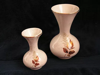 Buy 2, Kernewek Goonhaven Cornwall England  Marked To Base, Pottery China Vases. • 15£